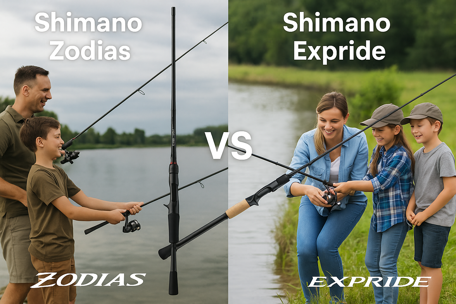 Shimano Zodias vs. Expride: Which Rod Reigns Supreme