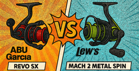 Abu Garcia Revo SX vs. Lews Mach 2 Metal Spin: Which Reel Performs Best?