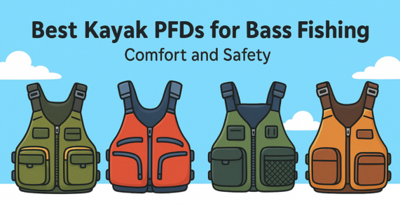 Best Kayak PFDs for Bass Fishing Comfort and Safety