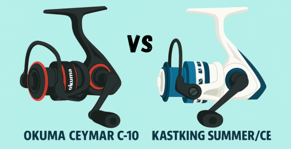 Okuma Ceymar C-10 vs KastKing Summer/Centron: In-depth Comparison