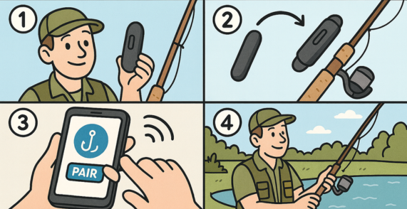 Beginner’s Guide to Setting Up Your Cyberfishing Smart Rod Sensor