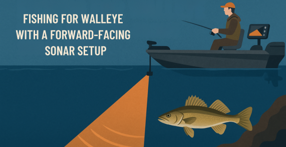 Fishing for Walleye With a Forward-Facing Sonar Setup